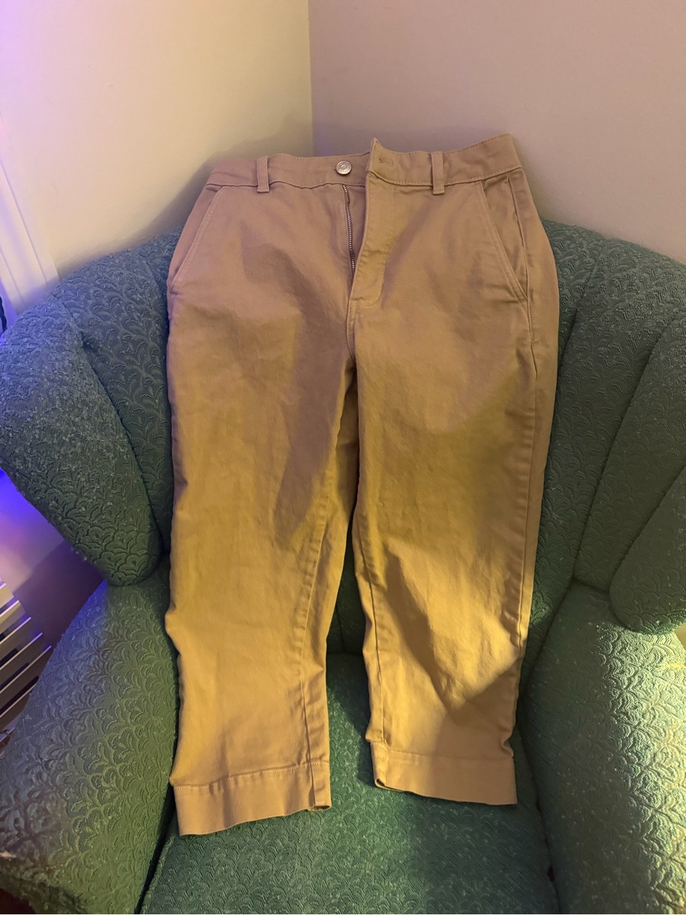 Everlane THE UTILITY STRAIGHT-LEG PANT trench coat khaki size 4